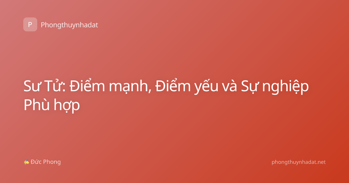 Sư Tử: Điểm mạnh, Điểm yếu và Sự nghiệp Phù hợp